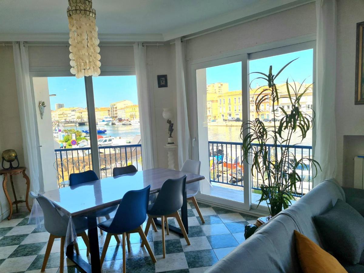 Grand Appartement 109M2 Vue Sur Quai Centre Ville,Wifi Sète Buitenkant foto