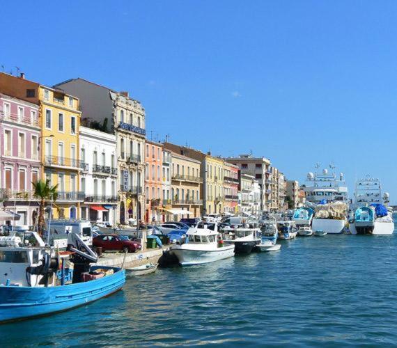 Grand Appartement 109M2 Vue Sur Quai Centre Ville,Wifi Sète Buitenkant foto