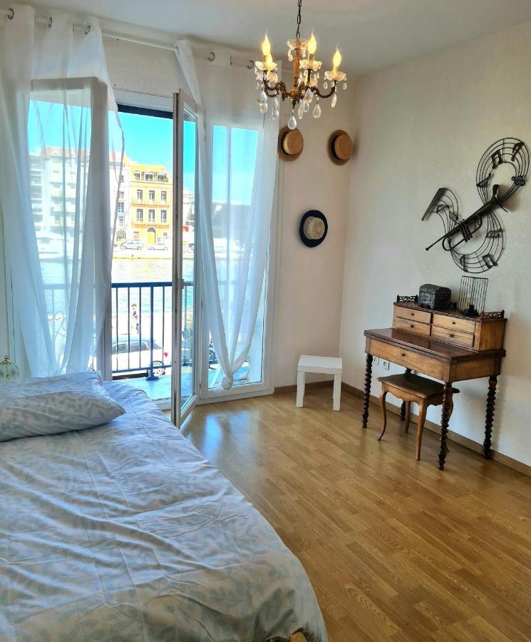 Grand Appartement 109M2 Vue Sur Quai Centre Ville,Wifi Sète Buitenkant foto